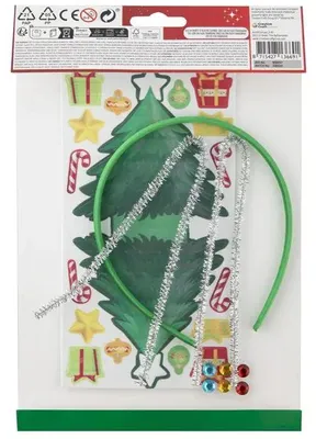 Image de Kit d'artisanat de fabrication de bandeaux de Noël