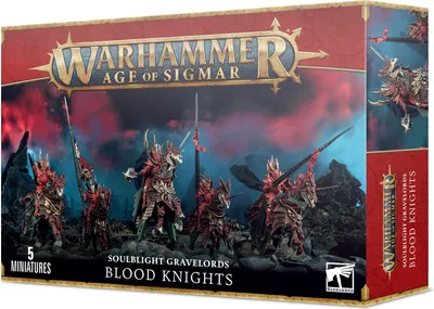 Image de Warhammer Age of Sigmar Soulblight Gravelords Blood Knights