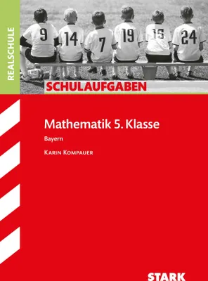 Produktbild von Schulaufgaben Realschule Bayern - Mathematik 5. Klasse
