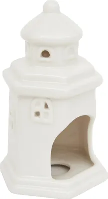 Immagine prodotto di Porta tealight in ceramica bianca - Batela
