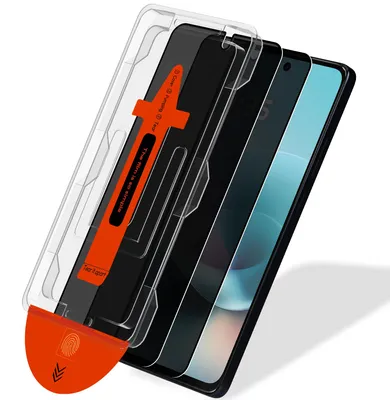 Obrázok produktu pre 2-balenie Motorola Moto G67 Power Ochranné sklo na displej Privacy - Tvrdené sklo | [Automatická inštalácia] - Bez bublín