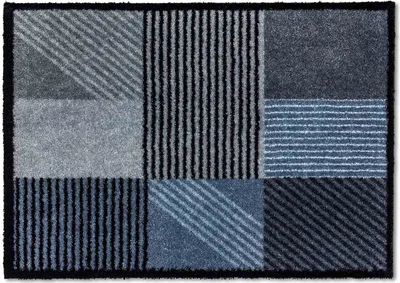 Produktbild von SCHÖNER WOHNEN-Kollektion Fußmatte Innen MANHATTAN Hellblau 50 x 70 cm