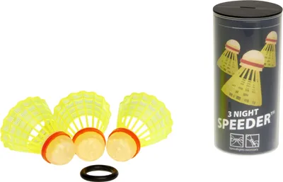 Produktbild von SPEEDMINTON Speeder® Tube NIGHT, 3 StÖŒck gelb -