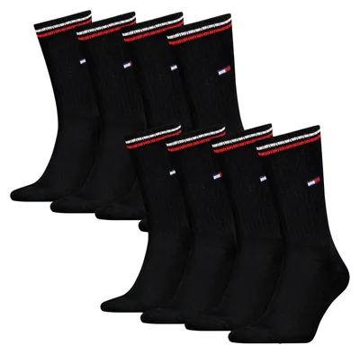 Produktbild von 4 Paar Tommy Jeans Herren Iconic Tennissocken