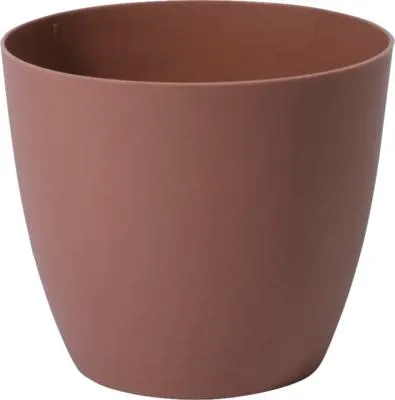 Obrázek produktu pro Obal na květináč Ella matný Ø 11 cm barva mocha