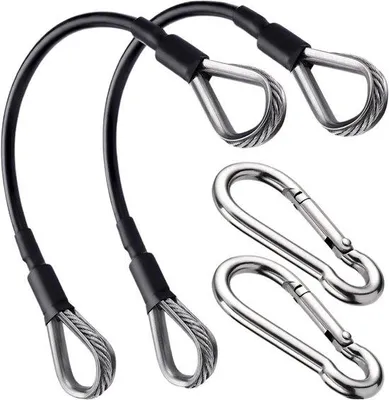 Obrázek produktu pro Fitness lanový trenažér – lanový trenažér – tichý nelineární lanový trenažér – 26 cm – černý