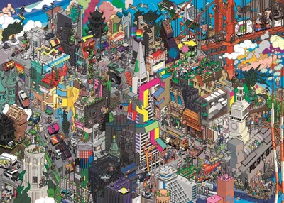 Image de HEYE Puzzle Pixorama : San Francisco Quest 1000 dílků