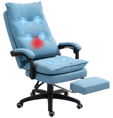 Imagen del producto de Silla de oficina - Silla de escritorio - Silla gamer - Silla giratoria - Silla ergonómica - 6 puntos de masaje vibratorios