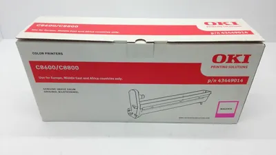 Produktbild von OKI Magenta Drum for C8600, Original, OKI C8600, C8800, 20000 Seiten, Laserdrucken, Magenta, Magenta