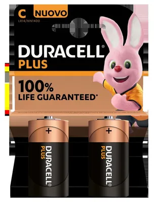 Obrázok produktu pre Duracell - batérie Duracell plus C 2nd | Blow one 2 ks | 10 ks