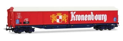 Produktbild von Jouef 4-achs. Schiebewandwagen Habis Kronenbourg, SNCF HJ6322