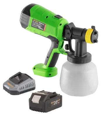 Imagen del producto de Pistola pulverizadora de pintura a batería Procraft PSE40bb 20 V + 1 batería 4,0 Ah + cargador