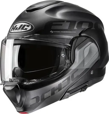 Immagine prodotto di Casco modulare HJC F100 HETAL taglia S, grigio/nero
