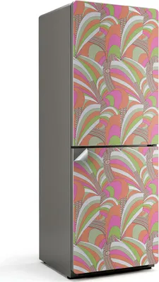 Produktbild von Archaische Baumskizze – Kühlschrank Aufkleber – Klebefolie Kühlschrank – Kühlschrank Dekor – Kühlschrankfolie selbstklebend – Küchen Dekoration – 70x190 cm