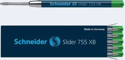 Produktbild von Kugelschreiber-Mine grün 755 XB SLIDER