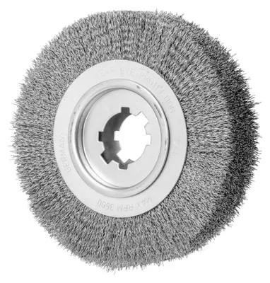 Produktbild von PFERD 43506721, Schleifbürste, Universal, 3600 RPM, Rund, 25 cm, 60 mm