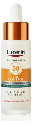 Obrázok produktu pre Sun Face Oil Control UV sérum, ultralahké, SPF 50+, Eucerin, 30 ml