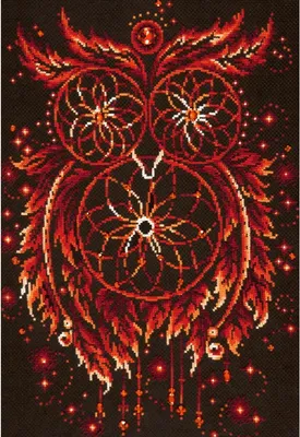 Obrázok produktu pre Magic Needle Zweigart Edition sada na vyšívanie krížikom "Plamene duše", motív na počítanie, 29x40cm