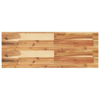 Image de Étagère suspendue 100x30x4 cm Bois massif acacia traité à l'huile