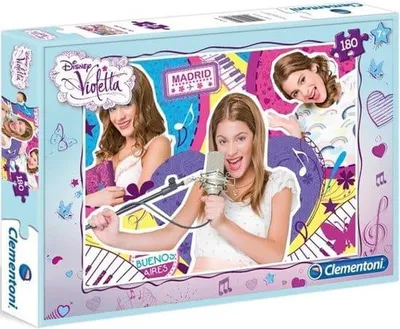 Produktbild von Clementoni Violetta Kinderpuzzle Madrid 180 Teile