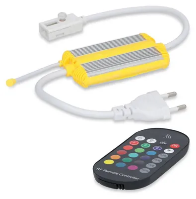 Image de HOFTRONIC - Variateur pour bande LED RGB 1500W Glow60 & Glow120 Blanc Gris IP20