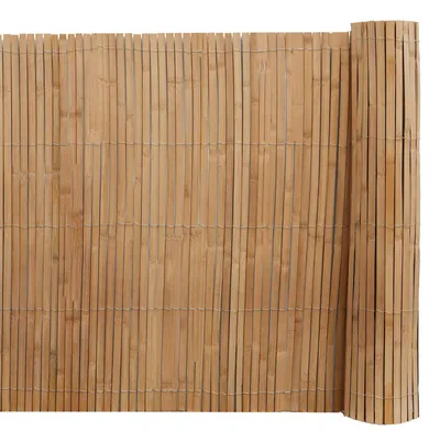 Produktbild von 300x140 Bambus Sichtschutz Zaun Balkon Sonnenschutz Sichtschutzmatte Gartenzaun