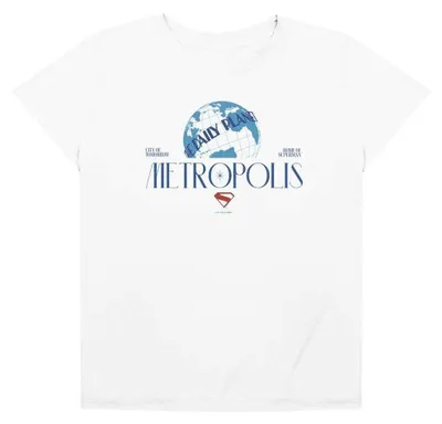 Produktbild von Superman - "2025 Metropolis" T-Shirt für Damen TV36129 (S) (Weiß)