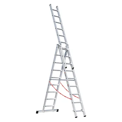 Produktbild von Euroline Premium 307 Mehrzweckleiter 3x9 Sprossen