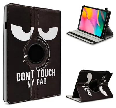 Produktbild von Tablet Tasche für Samsung Galaxy Tab A 10.1 2019 Hülle Schutzhülle 360° DrehbarFarben:Motiv 6