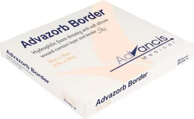 Produktbild von Advazorb Border 10X10Cm
