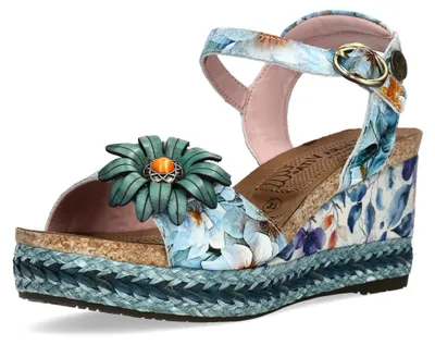 Produktbild von Laura Vita Laura Vita Keilsandalette Blau