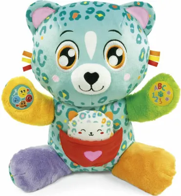Produktbild von Clementoni Baby Leopard Teddybär Mehrfarbig Mehrfarbig One Size