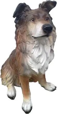 Image de Chien Animal Figure Statue Jardin Décoration Sculpture Déco jvmoebel ®