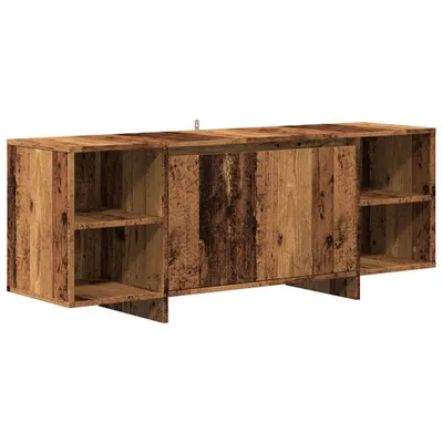 Obrázek produktu pro vidaXL TV skříňka ve vzhledu rekultivovaného dřeva 130x35x50 cm materiál na bázi dřeva