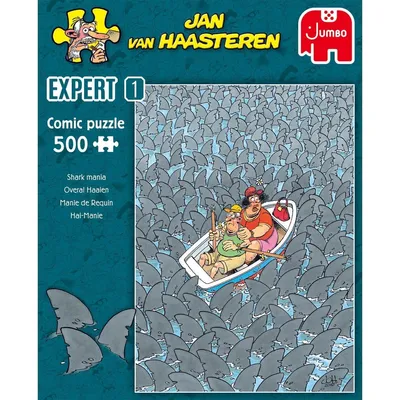 Immagine prodotto di Jan van Haasteren Expert - Follia di squalo - 500 pezzi
