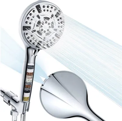 Produktbild von Handbrause Gefilterter Duschkopf Filter 10 Modi Hochdruckduschkopf