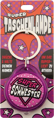 Produktbild von Super Taschenlampe f. Kinder Schwester