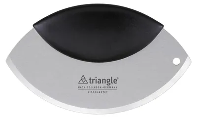 Produktbild von Triangle Einhandwiegemesser 17 cm, gehärtet i.K. 41 215 17 02