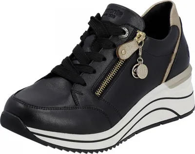 Produktbild von Remonte Sporthalbschuhe Formsohle modisch in schwarz, Gr. 36
