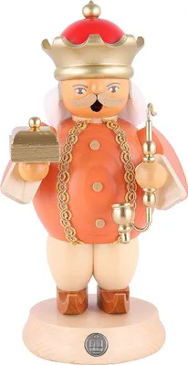 Imagen del producto de Melchior (18 cm), figura de Räuchermann (hombre de incienso) de Müller Kleinkunst