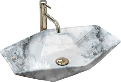 Obrázek produktu pro Umyvadlo na desku Rea VEGAS Granit Shiny