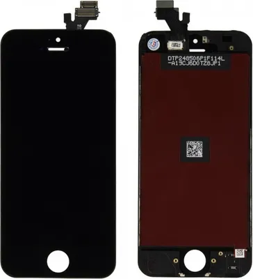 Image de Écran LCD complet avec dalle tactile pour Apple iPhone 5, verre de remplacement noir