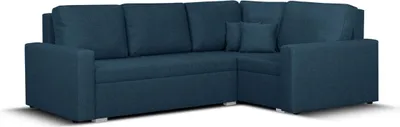 Produktbild von Ecksofa mit Schlaffunktion MILO - Marineblau