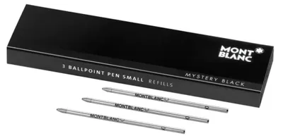 Produktbild von MONTBLANC Kugelschreiberminen mystery black 3 Stück