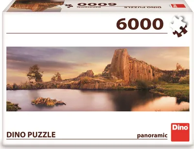 Produktbild von DINO Panoramapuzzle Panská skála 6000 Teile