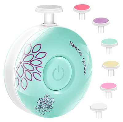 Produktbild von Blendura Elektrische Nagelfeile Baby, 6 In 1 Elektrische Nagelfeile FüR Kinder Jeden Alters