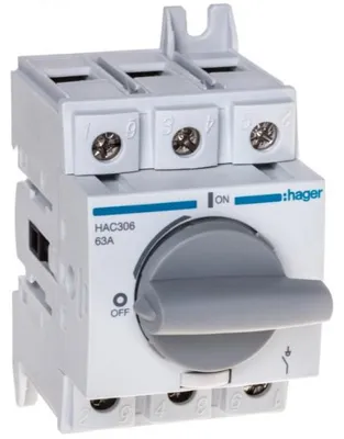 Productafbeelding van Hager HAC306 - 380 - 415 V
