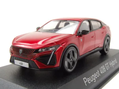 Produktbild von Norev 474811 Peugeot 408 GT Hybrid 2023 rot 1:43