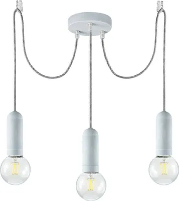 Produktbild von Paul Neuhaus Pendelleuchte Turn Me Beton Grau max. 3 x 60W E27 ohne Leuchtmittel