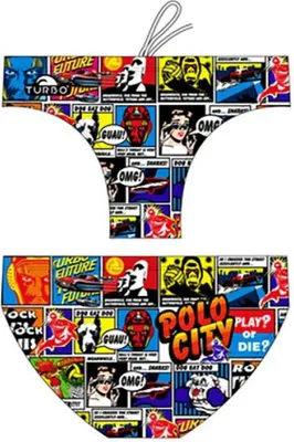 Immagine prodotto di Turbo Comic Polo City Swim Briefs Multicolore 12-24 Mesi Ragazzi Multicolore 12-24 Mesi